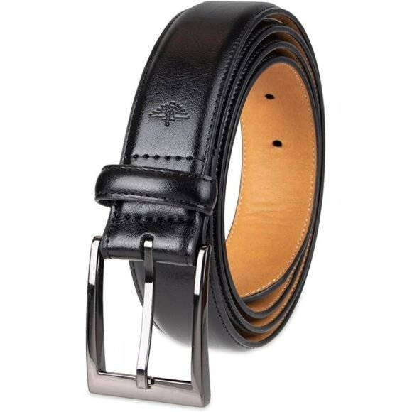 Dockers Mens Classic Dress Belt Leather Adjustable Strap Formal Office Wear - Picture 6 of 6
